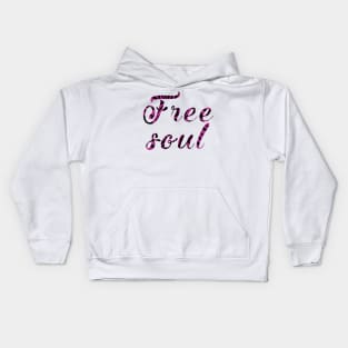 Free sould letras Kids Hoodie